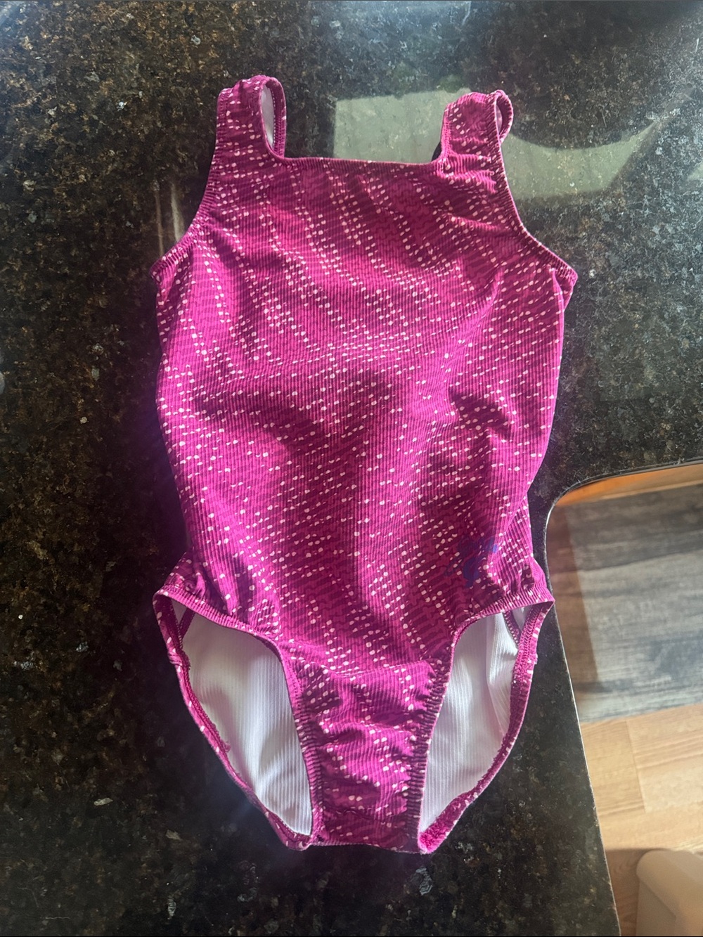 GK Elite Jordan Chiles Fierce Queen Leotard Child Large CL